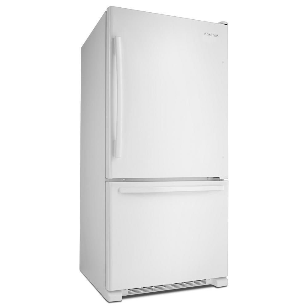 AMANA ABB2224BRW 21.9 Cu. Ft. Energy Star Qualified Bottom-freezer Refrigerator -...