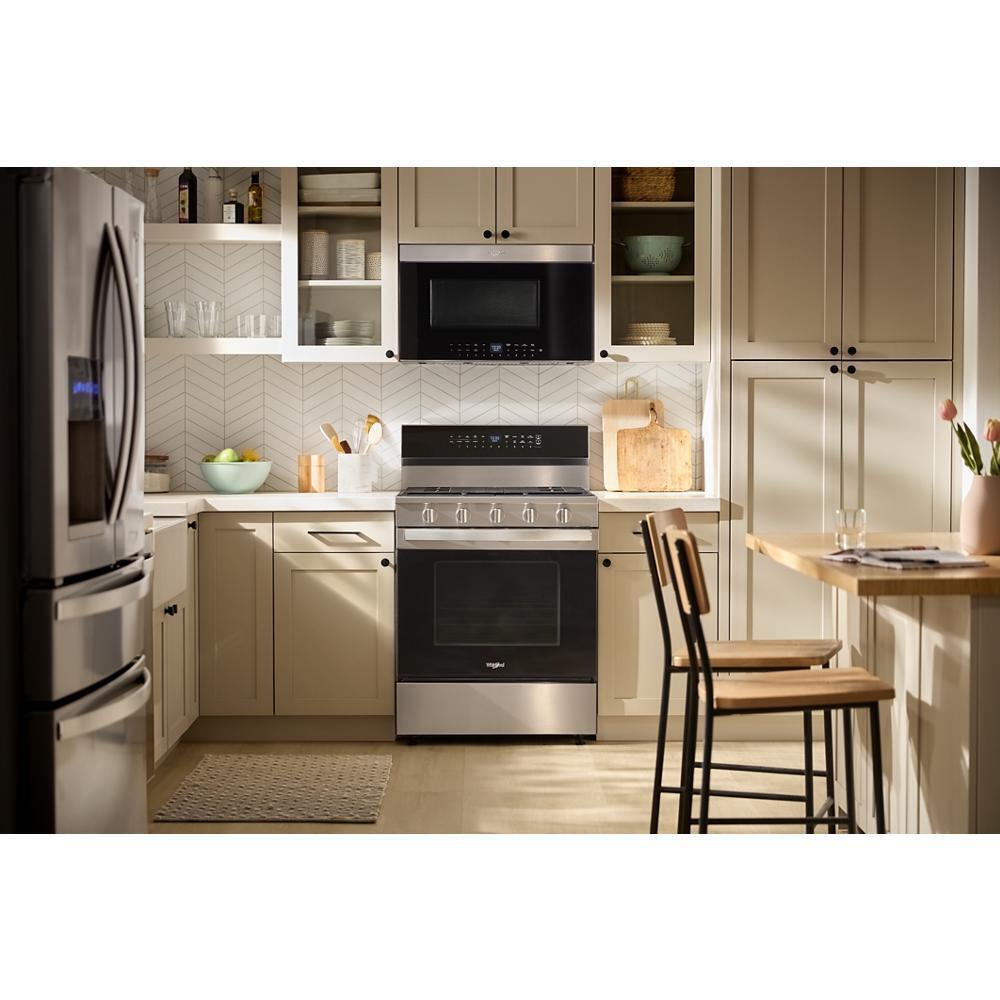 WHIRLPOOL WMMF7330RZ Whirlpool Air Fry Over-the-range Microwave With Flush Built-in Design