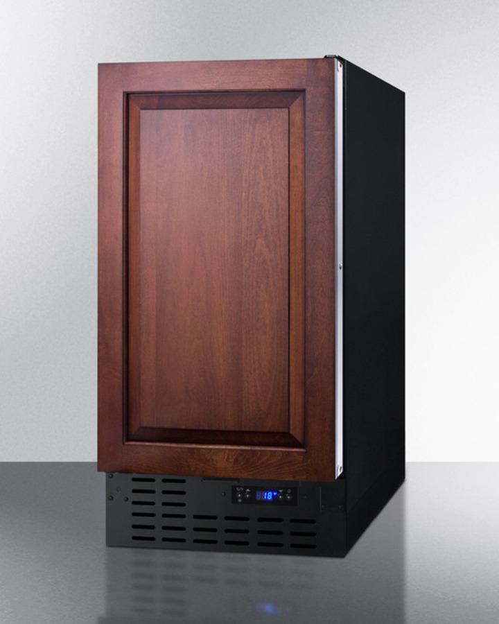 SUMMIT SCFF1842IF Ada Compliant 18"" Wide Frost-free Freezer In Black for Built-in or ...