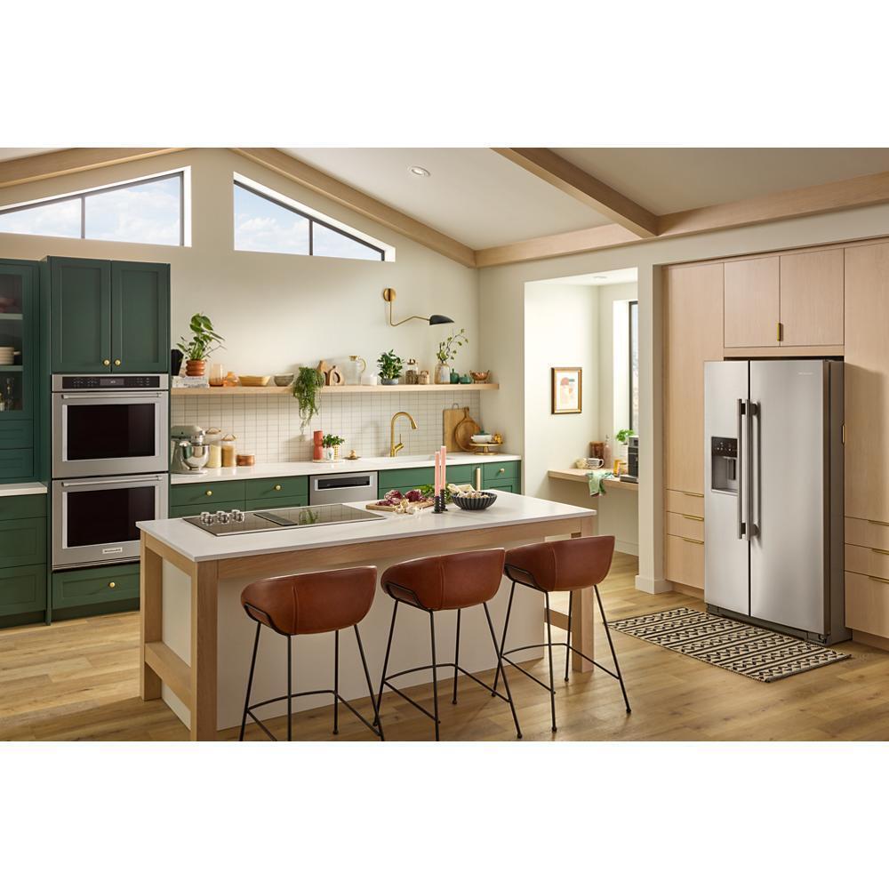 KITCHENAID KRSF536RPS 28.7 Cu. Ft. Side-by-side Refrigerator With Panoramic LED Lighting