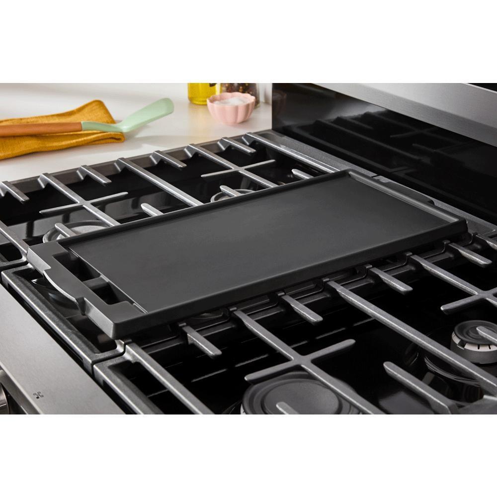 WHIRLPOOL WFGS5030RW 30-inch Gas Range With Air Fry and Air Baking, Self Cleaning, RAPID...