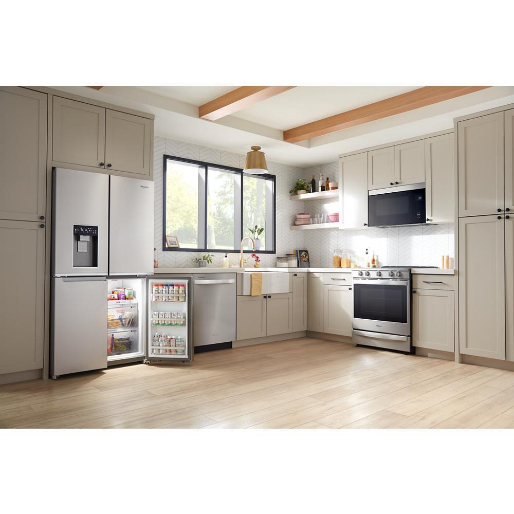 WHIRLPOOL WRQC7836RZ 36-inch Counter Depth 4 Door Refrigerator With Ice Maker In Door