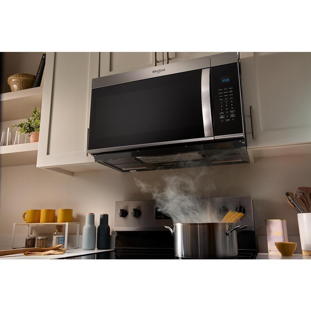 WHIRLPOOL WMMS3330RZ 30 W 1.9 Cu. Ft Over the Range Microwave With Sensor Cooking
