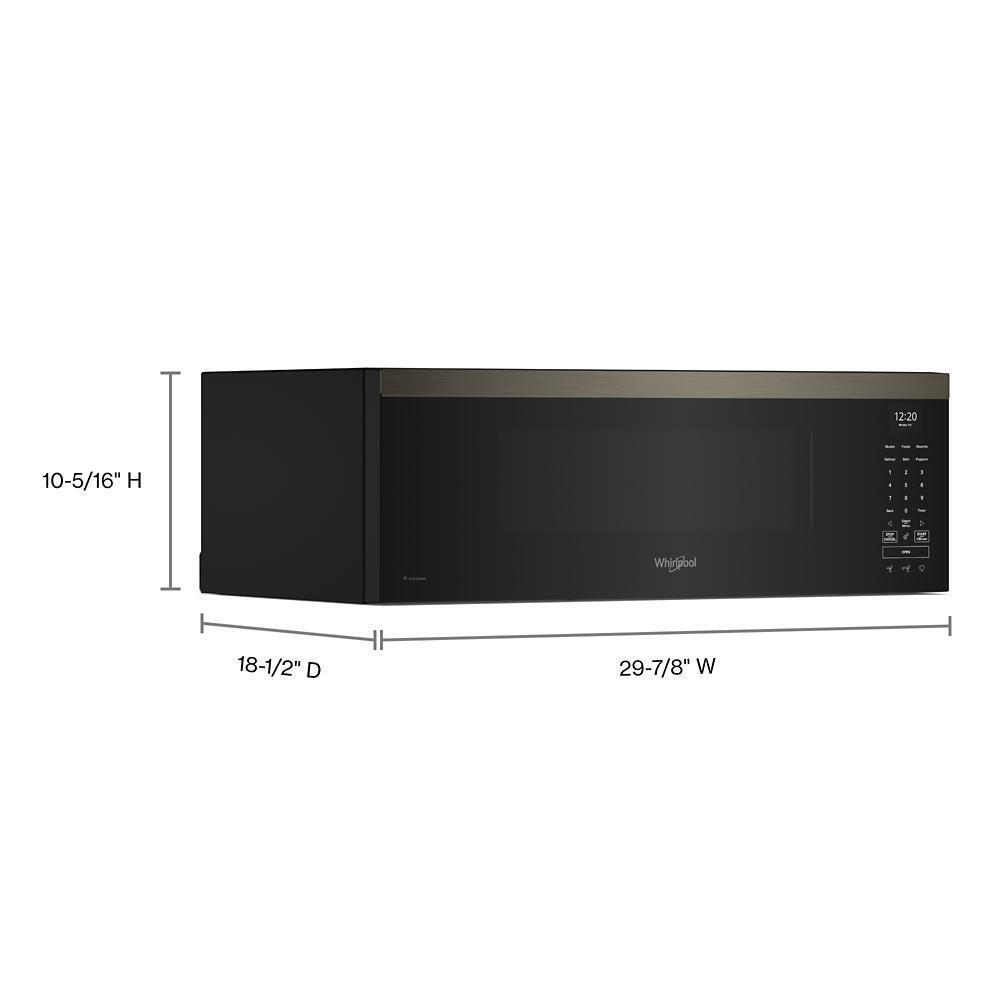 WHIRLPOOL WMML5530RV Whirlpool 1.1 Cu. Ft. Low Profile Microwave Hood Combination