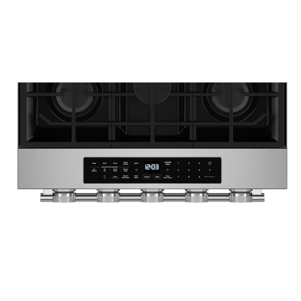 KITCHENAID KSGS530SPS KitchenAid 30-inch 5-element Gas Slide-in Convection Range