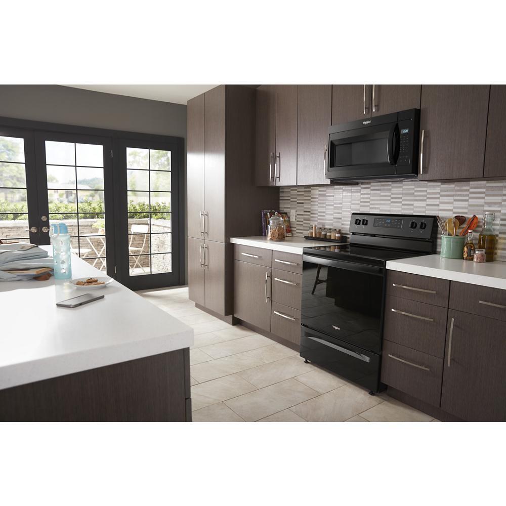 WHIRLPOOL WMH31017HB Whirlpool 1.7 Cu. Ft. Microwave Hood Combination With ELECTRONIC...