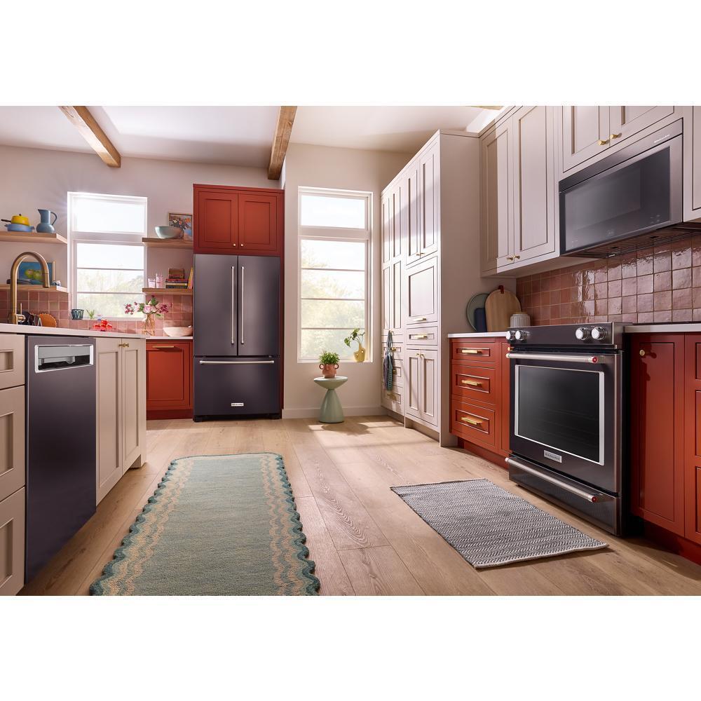 KITCHENAID KRFC136RBS 20 Cu. Ft. 36-inch Width Counter-depth French Door Refrigerator WIT...