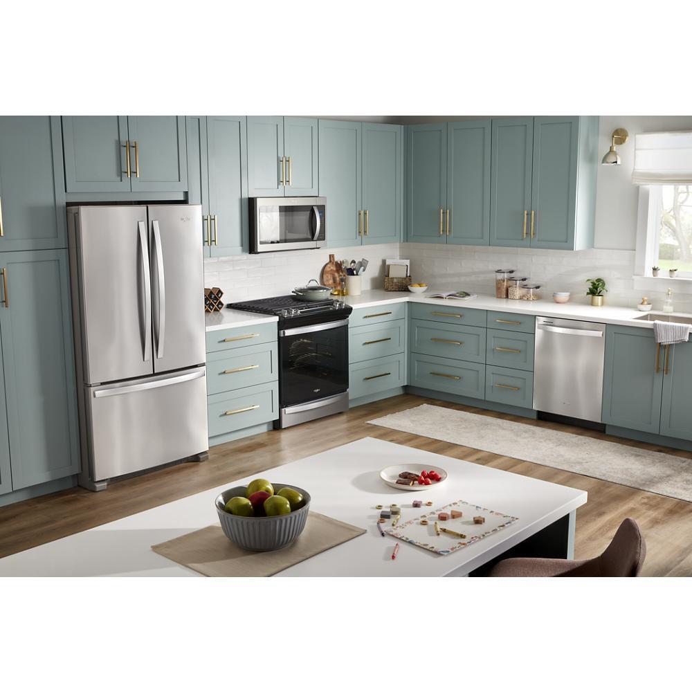 WHIRLPOOL WMH32519HZ Whirlpool 1.9 Cu. Ft. Capacity Steam Microwave With Sensor COOKI...