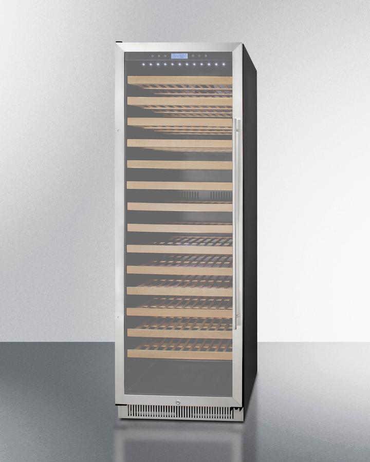 SUMMIT SWC1926BLHD Summit 24"" Wide Single Zone Wine Cellar
