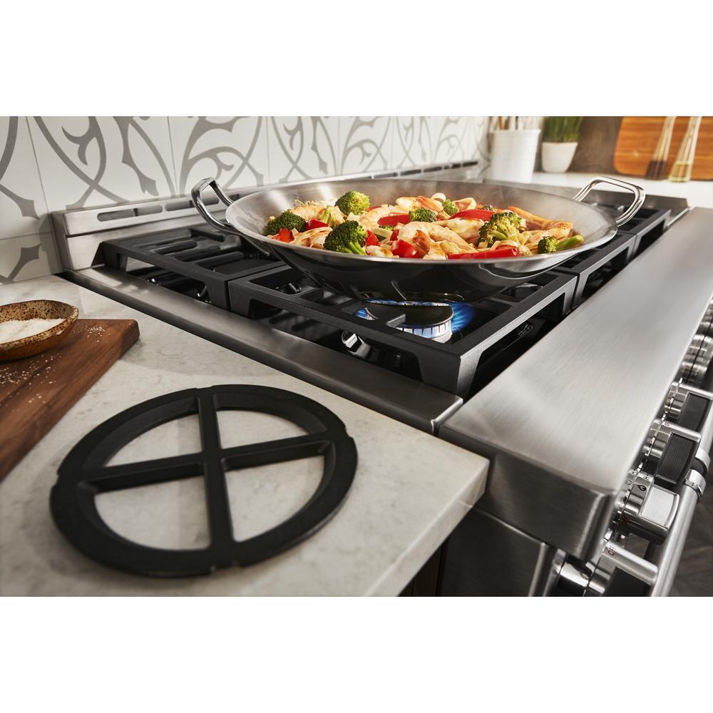 KITCHENAID KFGC558JMH Kitchenaid 48'' Smart Commercial-style Gas Range With Griddle - ...