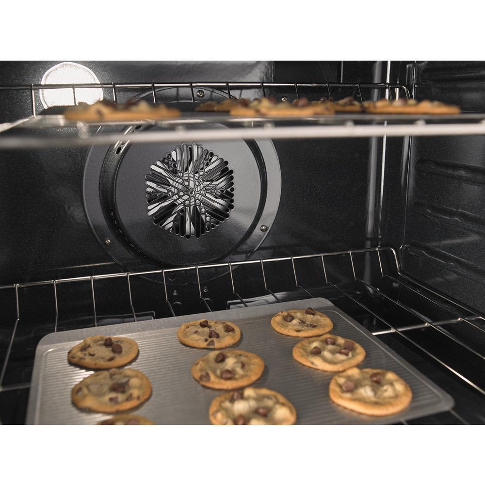 WHIRLPOOL WGG745S0FS Whirlpool 6.0 Cu. Ft. Gas Double Oven Range With Center Oval Burner