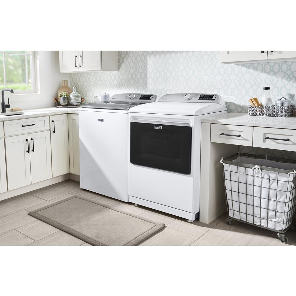 MAYTAG MED7230HW Smart Capable Top Load Electric Dryer With Extra Power Button - 7.4...