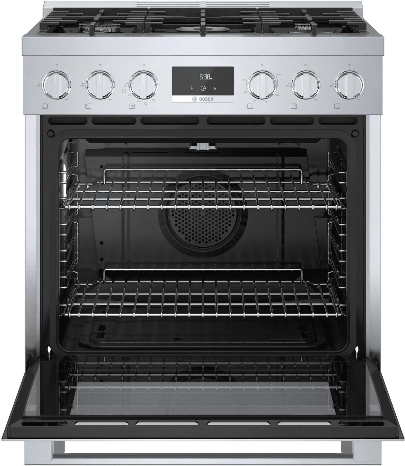 BOSCH HGS8055UC 800 Series Gas Freestanding Range 30'' Stainless Steel Hgs8055uc