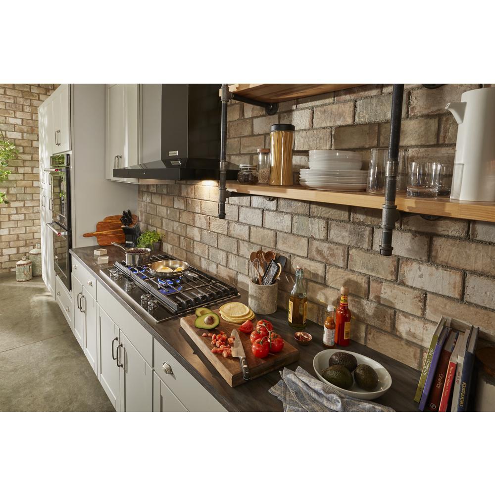 KITCHENAID KVWB606HBS Kitchenaid 36"" Wall-mount, 3-speed Canopy Hood - Black Stainless