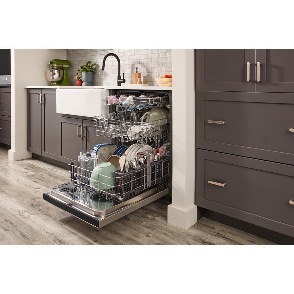 KITCHENAID KDFE304RPS Third Level Jet Rack Dishwasher In Printshield Finish, 41 Dba