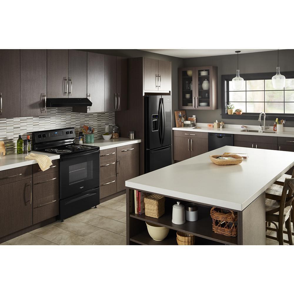 WHIRLPOOL WFC315S0JB 4.8 Cu. Ft. Whirlpool Electric Range With Keep Warm Setting
