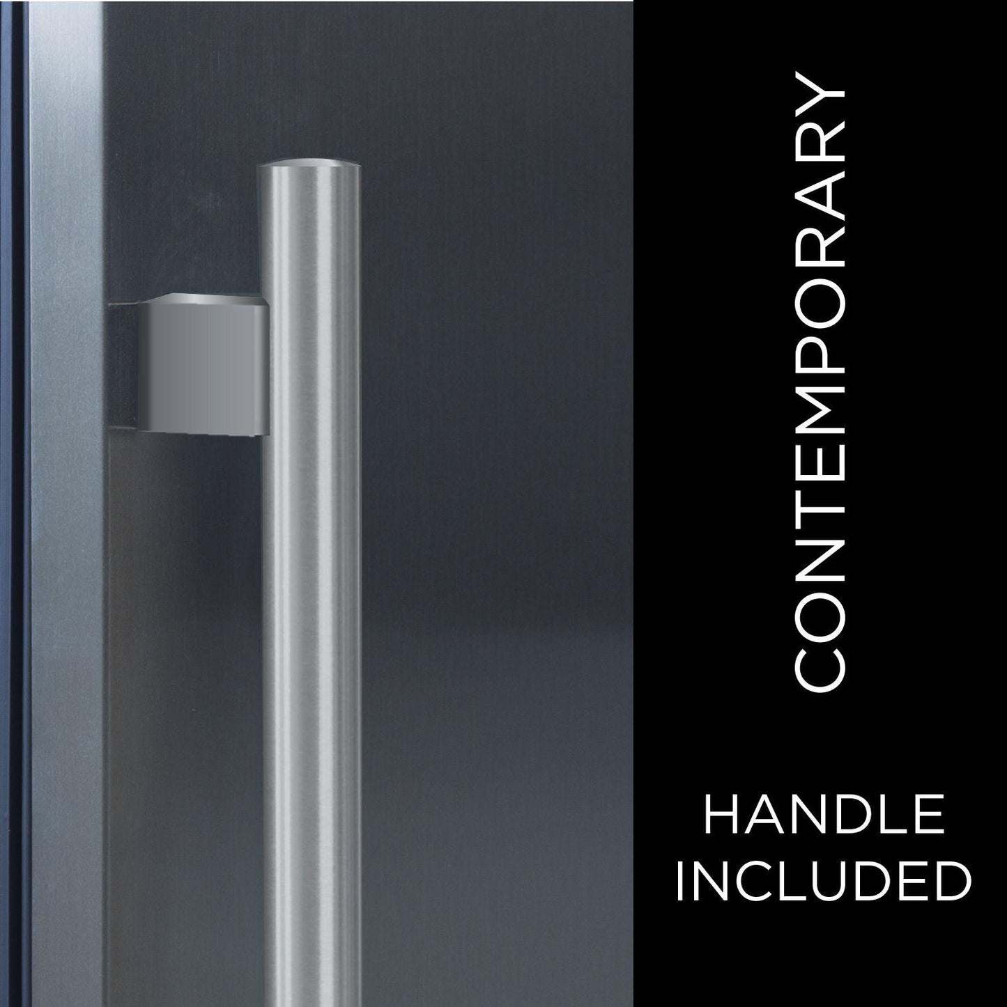 XO APPLIANCE XOU24BWDDGS XO Appliance 24in Beverage/wine Double Door Ss Glass