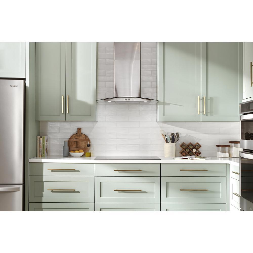 WHIRLPOOL WVW53UC0LS Whirlpool 30"" Chimney Wall Mount Range Hood