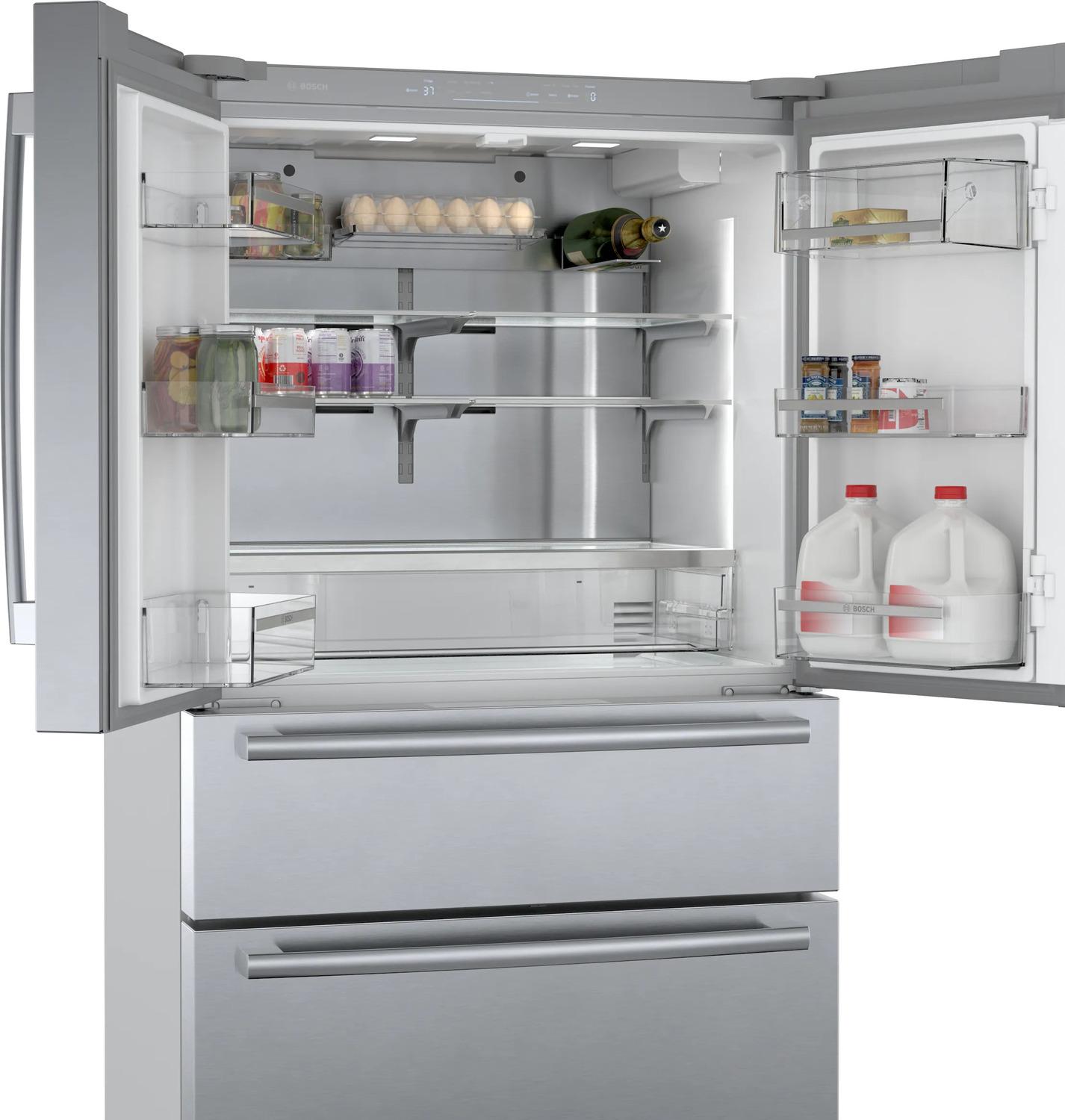 BOSCH B36CL80SNS Bosch French Door Bottom Mount Inox-easyclean