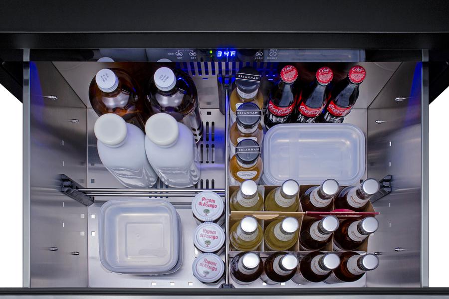 SUMMIT SPR3032DPNR Summit 30"" Wide 2-drawer All-refrigerator (panels Not Included)