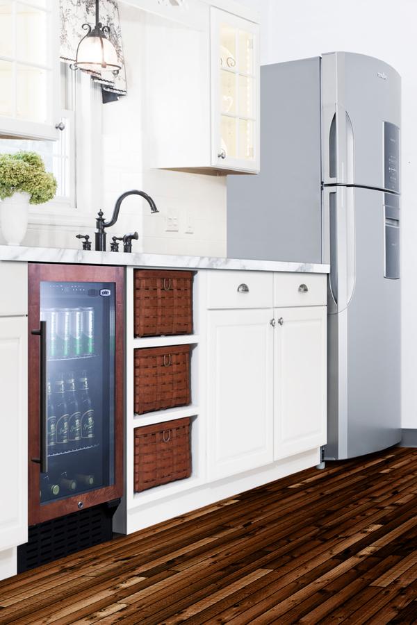 SUMMIT SCR1841BPNR Summit 18"" Wide Built-in Beverage Center (panel Not Included)