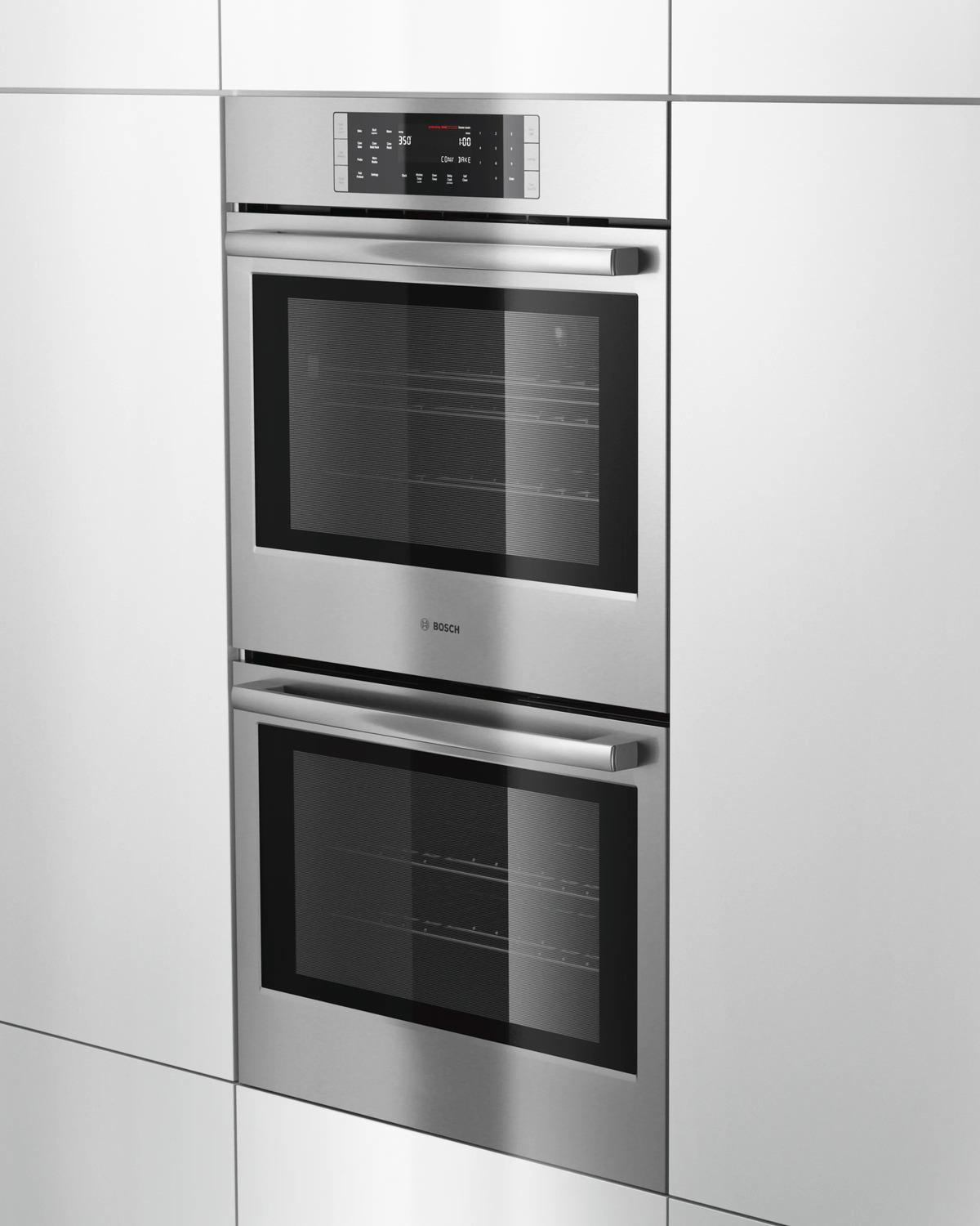 BOSCH HBL8651UC Bosch 30"" Double Wall Oven 800 Series - Stainless Steel