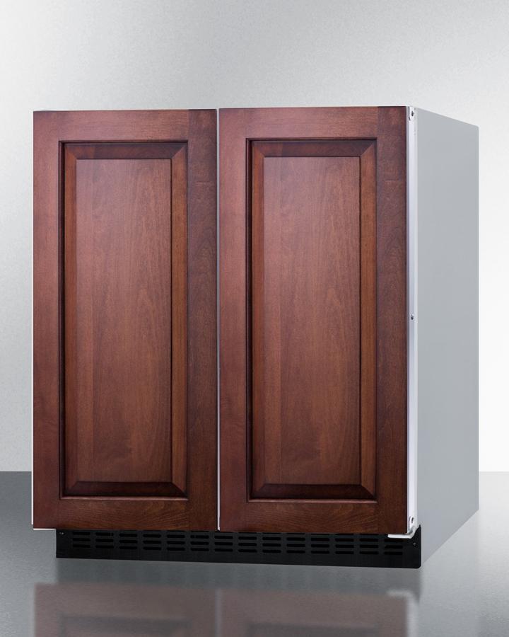 SUMMIT FFRF3075WIF Frost-free Side-by-side Refrigerator-freezer for Built-in or FREEST...