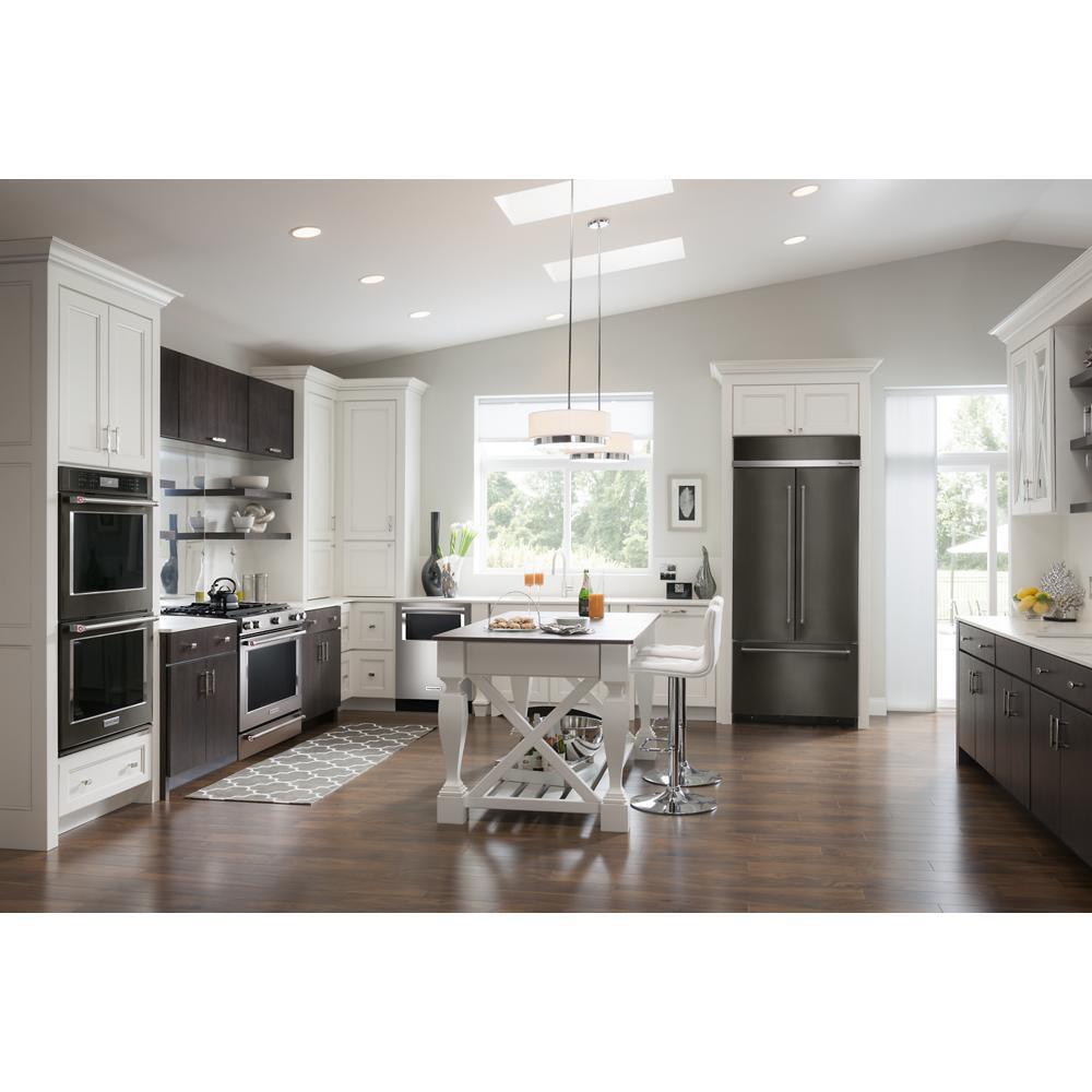 KITCHENAID KSGB900ESS Stainless Steel Kitchenaid 30-inch 5 Burner Gas Convection SLIDE...