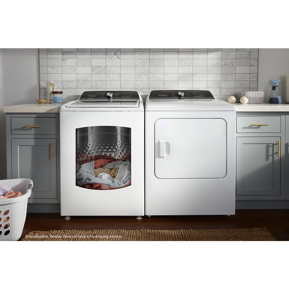 WHIRLPOOL WTW5057LW 4.7-4.8 Cu. Ft. Capacity Top Load Washer With Removable Agitator