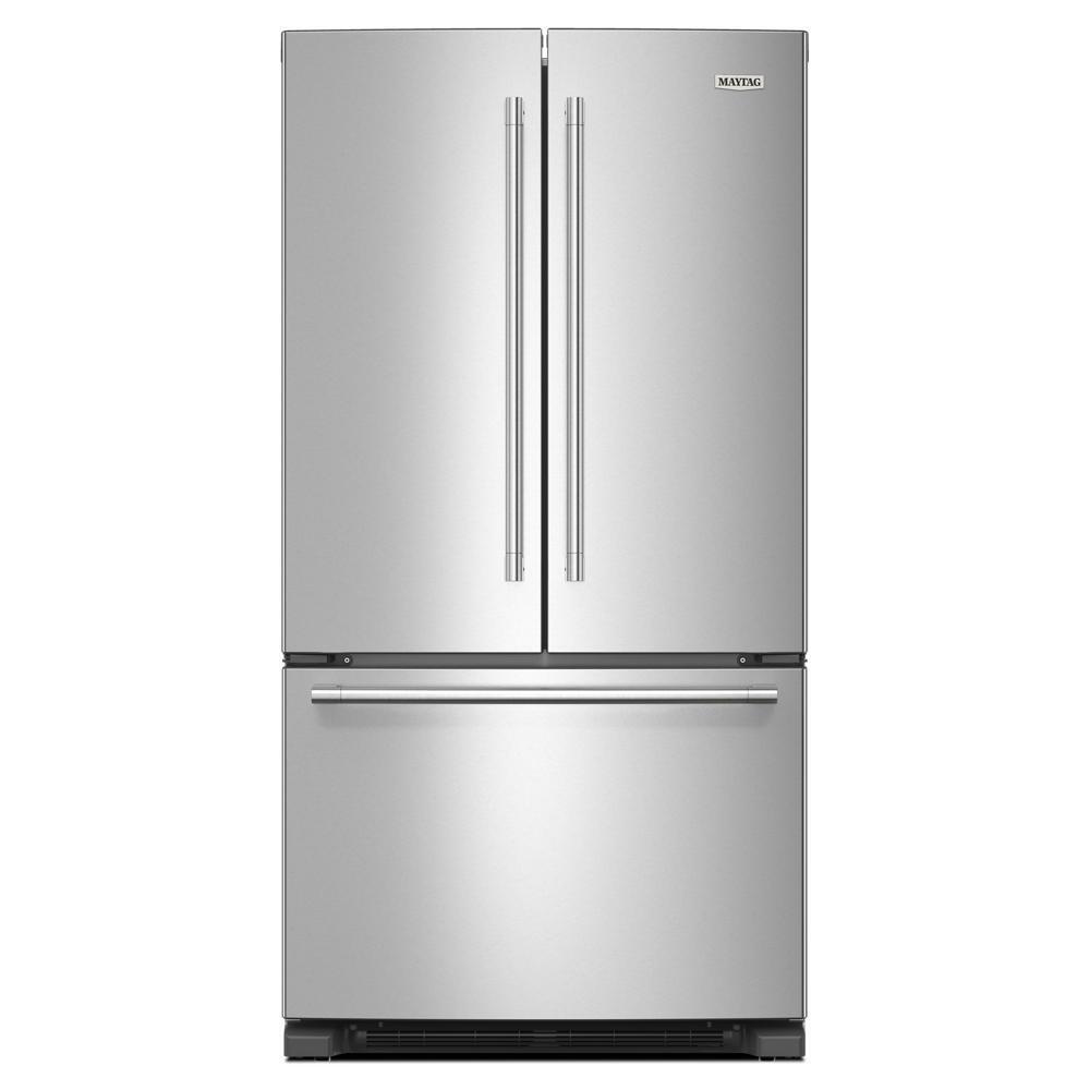 MAYTAG MRFF4236RZ Maytag 36 Inch Wide French Door Bottom Mount Refrigerator With M...