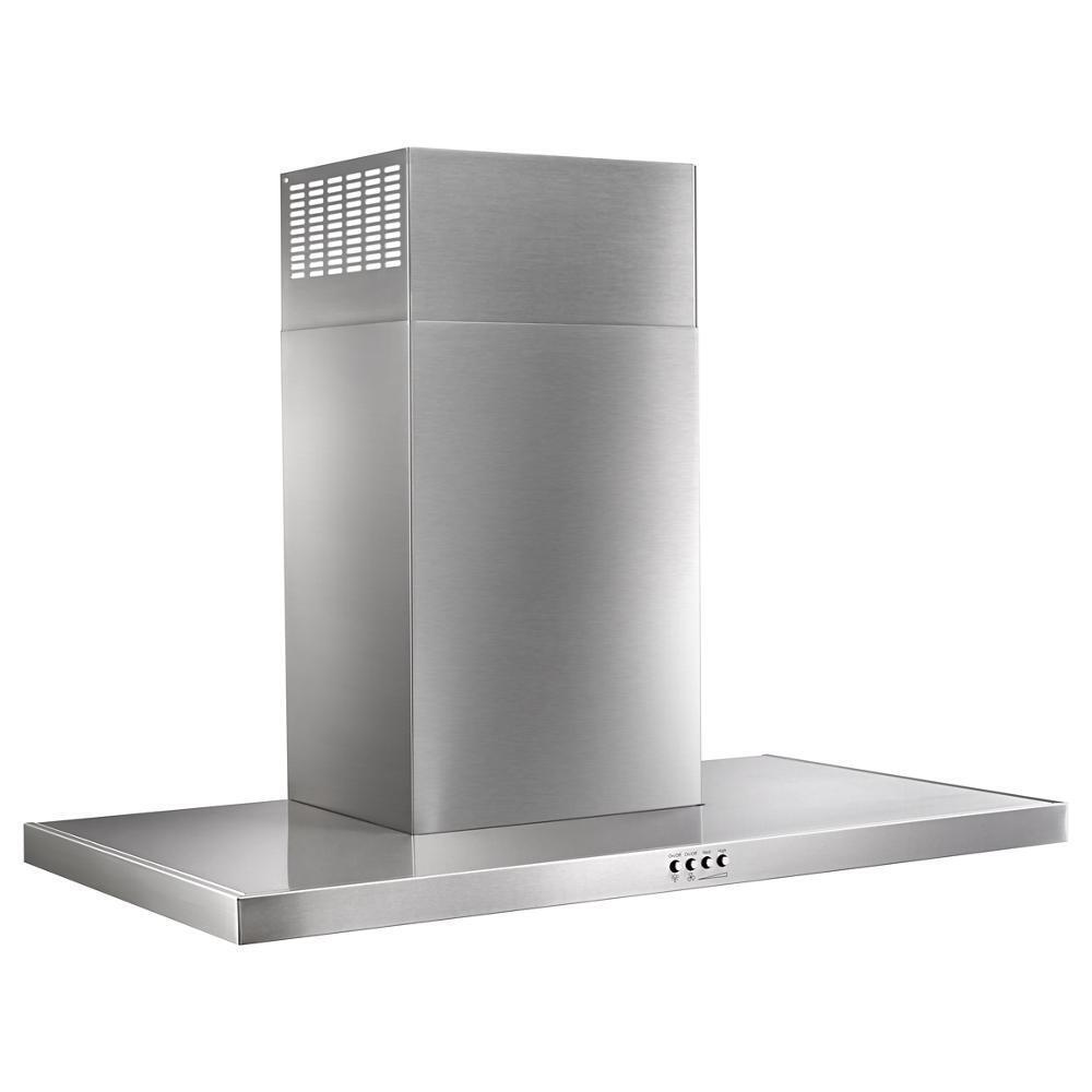 WHIRLPOOL WVW57UC6FS Whirlpool 36"" Stainless Steel Wall Mount Flat Range Hood