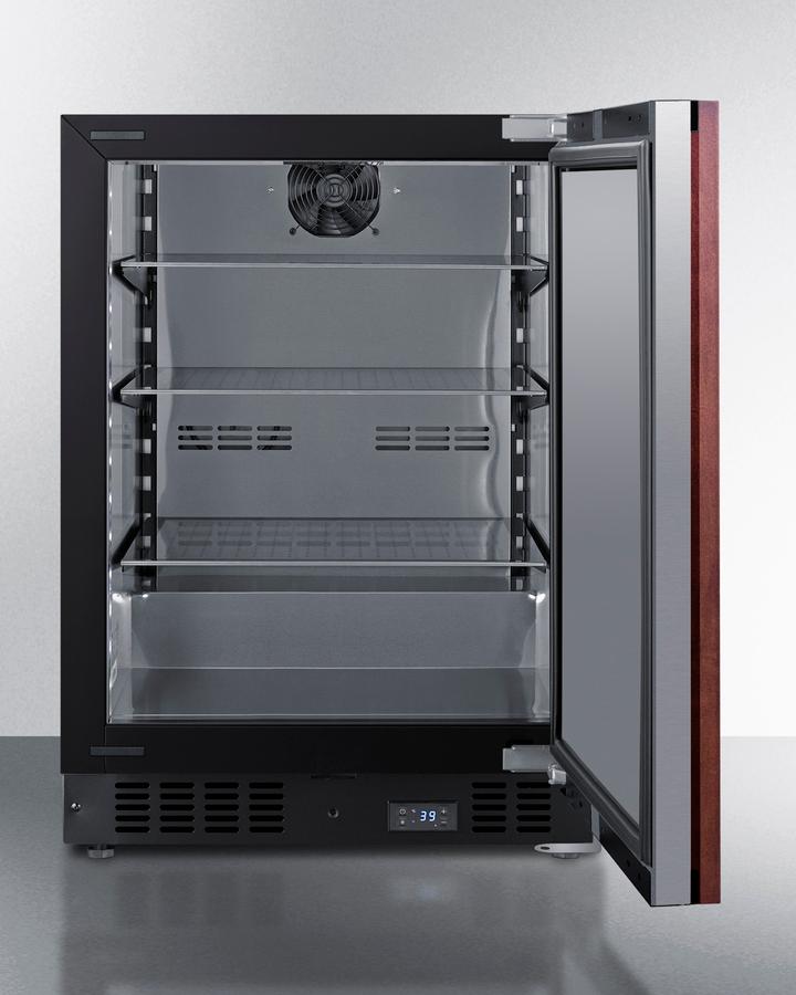 SUMMIT SCR610BLSDIF Built-in Undercounter Commercial All-refrigerator W/ss Interior, DI...