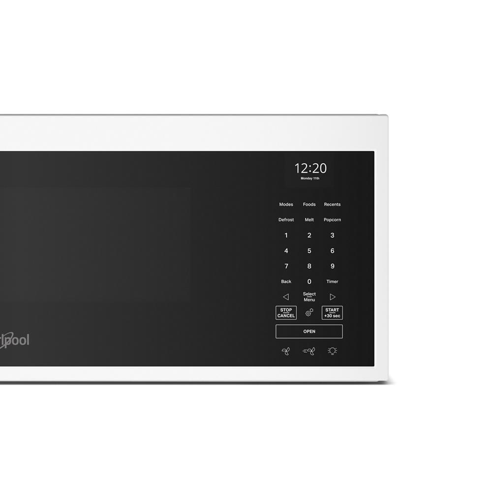 WHIRLPOOL WMML5530RW 1.1 Cu. Ft. Smart Low Profile Microwave Hood Combination With 450 C...