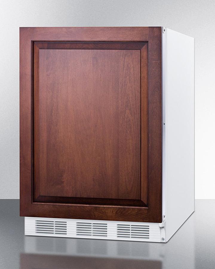 SUMMIT CT661WBIIF Built-in Undercounter Refrigerator-freezer for Residential Use, CYC...
