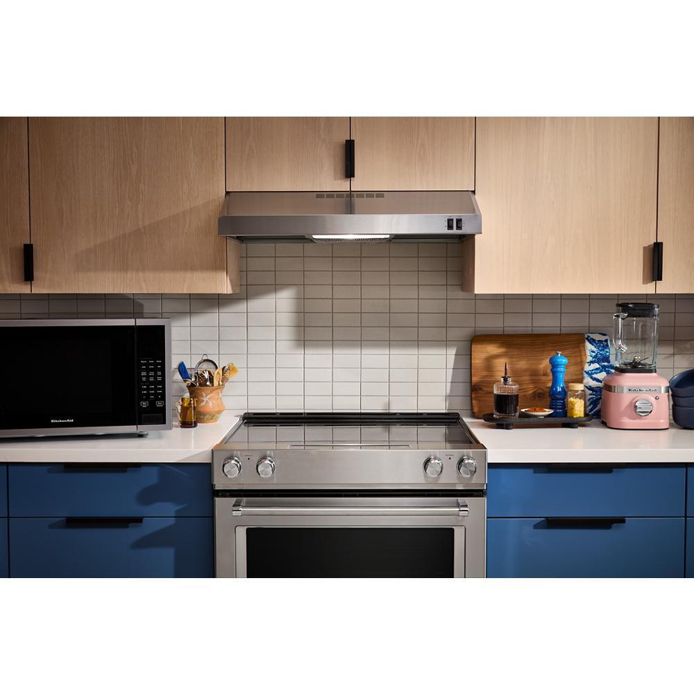 KITCHENAID KVUB400GSS 30"" Low Profile Under-cabinet Ventilation Hood - Stainless Steel