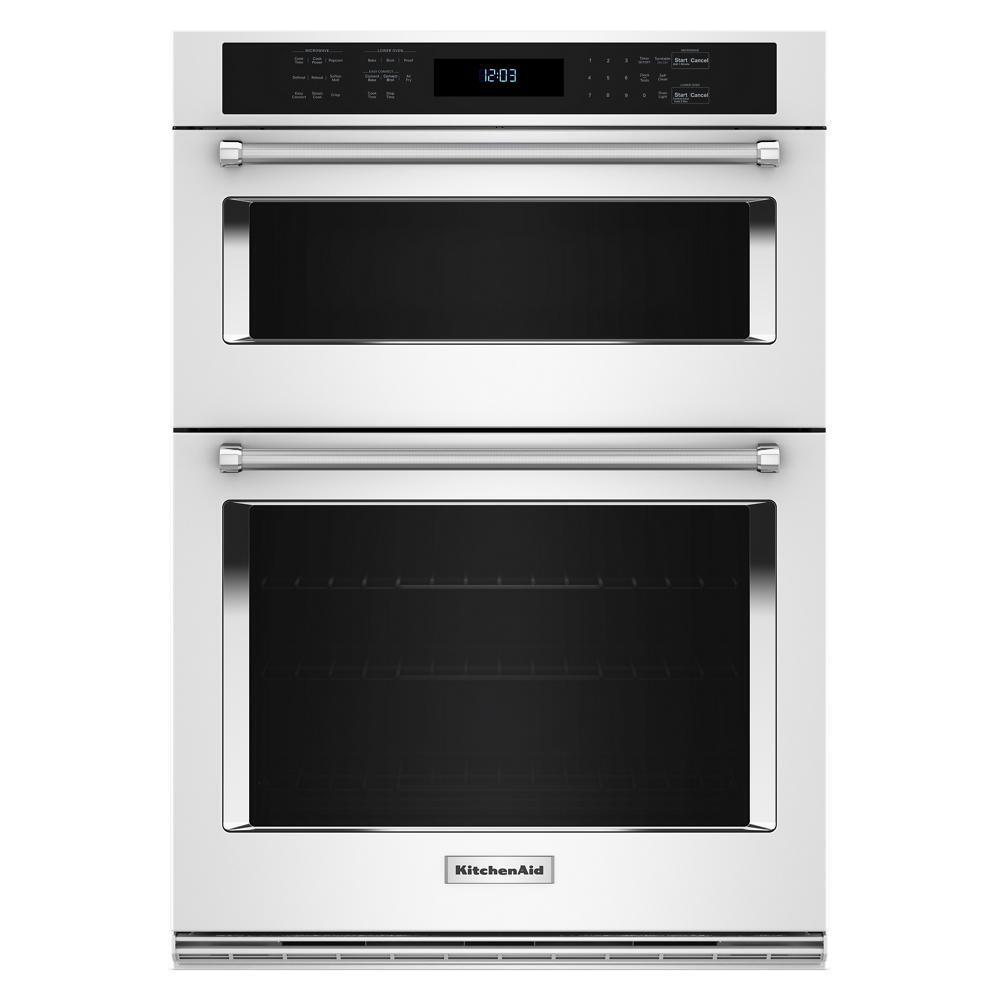KITCHENAID KOEC530PWH Kitchenaid Combination Microwave Wall Ovens With Air Fry Mode