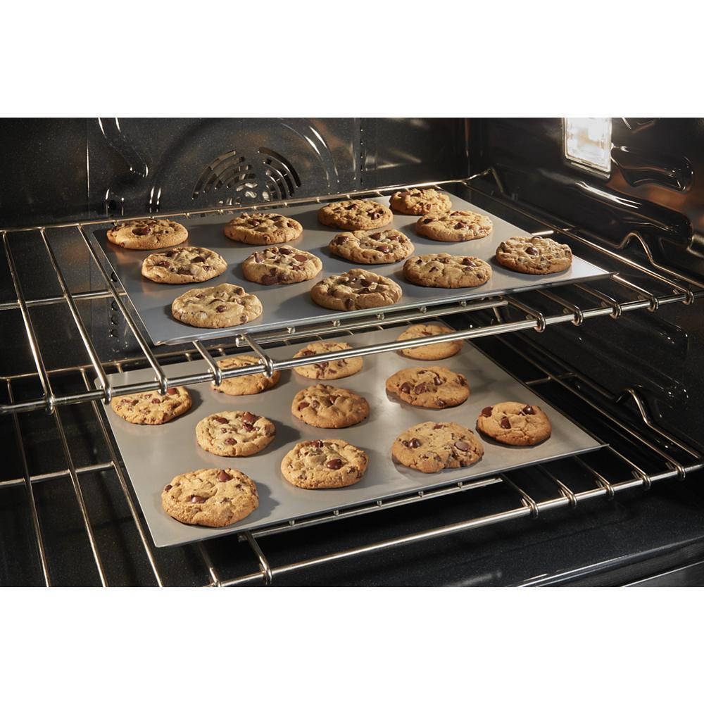 MAYTAG MOED6027LZ Maytag 27-inch Double Wall Oven With Air Fry and Basket - 8.6 Cu. Ft.