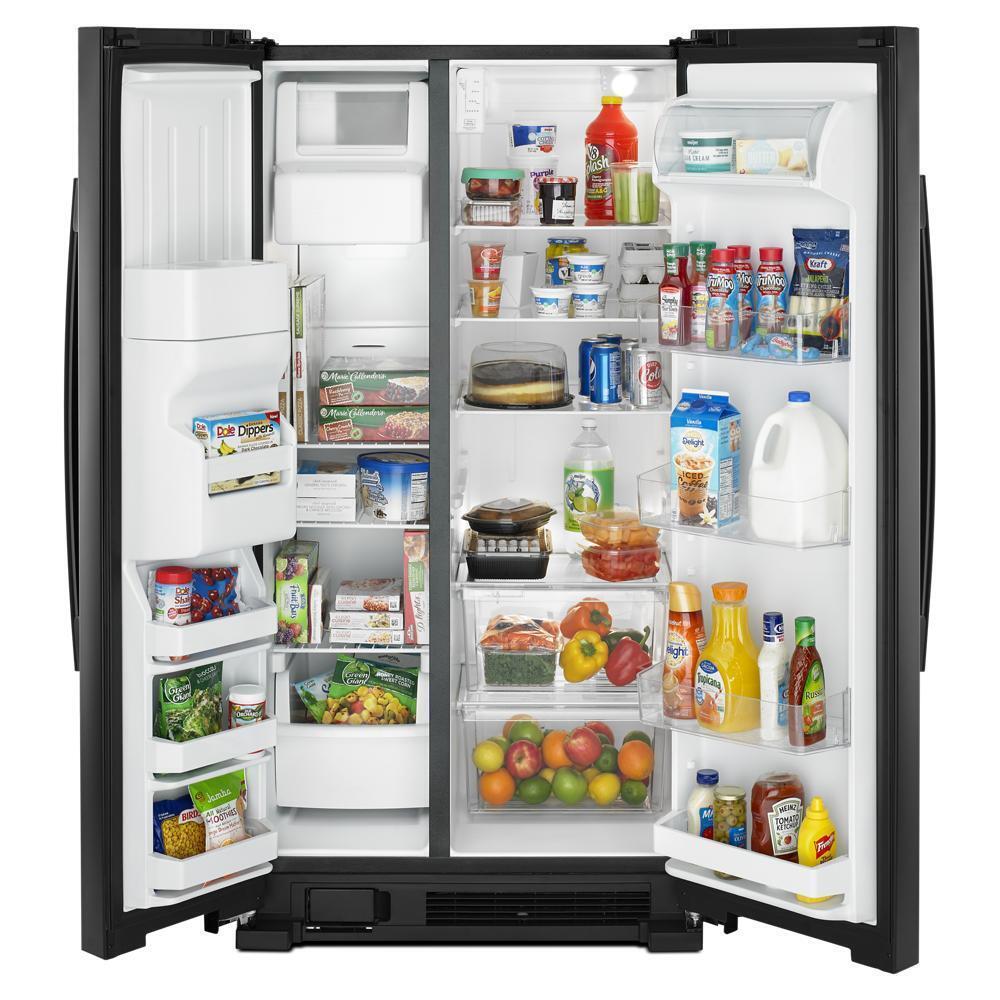 AMANA ASI2175GRB Amana 33-inch Side-by-side Refrigerator With Dual Pad External I...