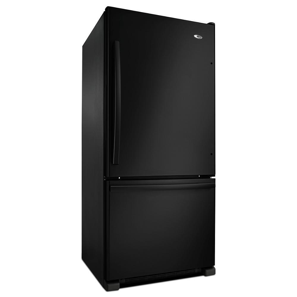AMANA ABB1924BRB 18.5 Cu. Ft. Energy Star Qualified Bottom-freezer Refrigerator -...