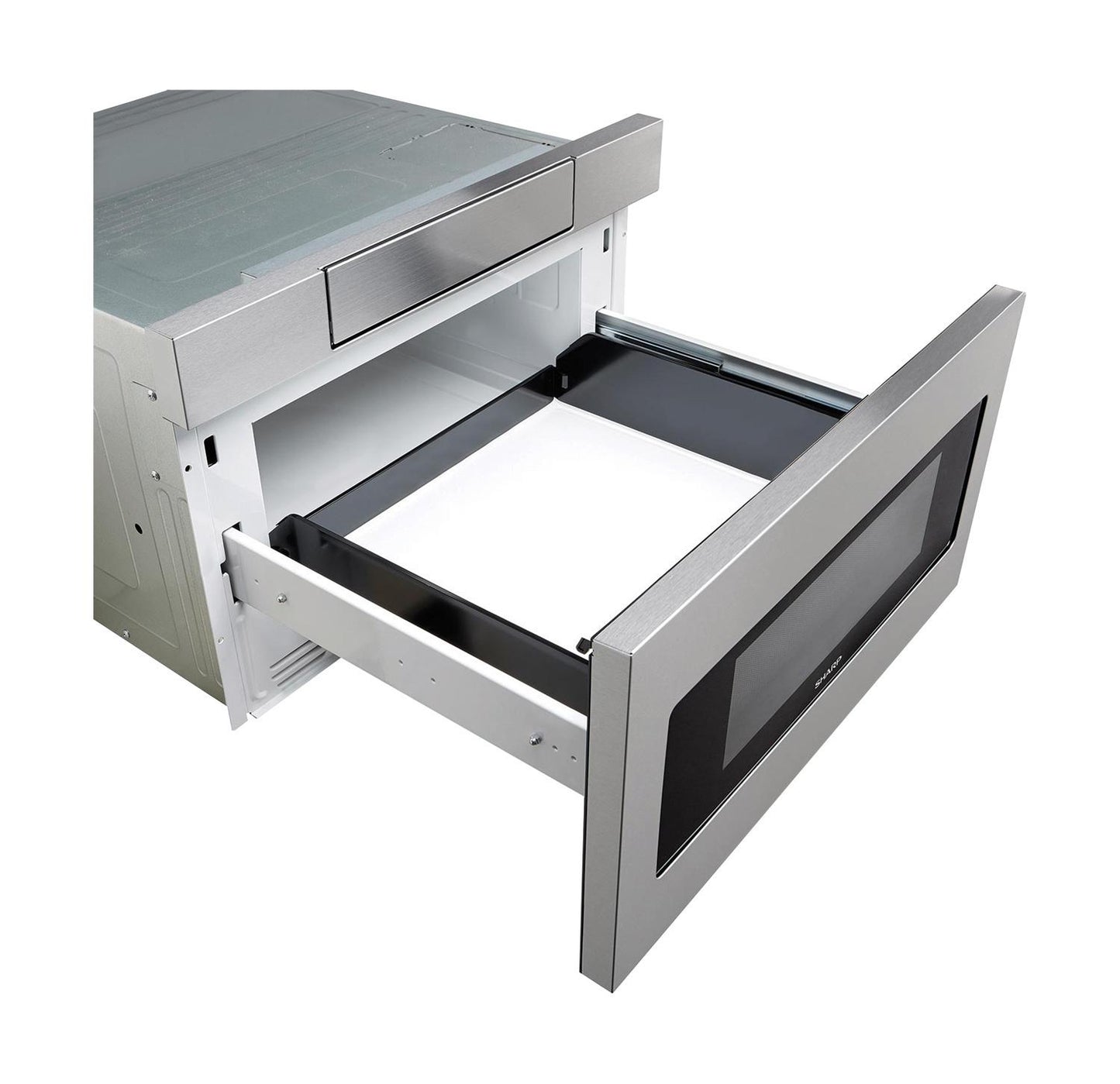 SHARP SMD3070ASY 30 In. 1.2 Cu. Ft. 950w Sharp Stainless Steel Microwave Drawer