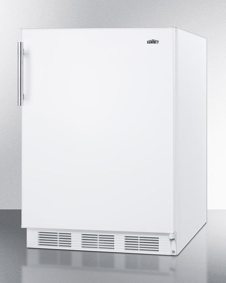 SUMMIT FF61W Freestanding Residential Counter Height All-refrigerator In White W...