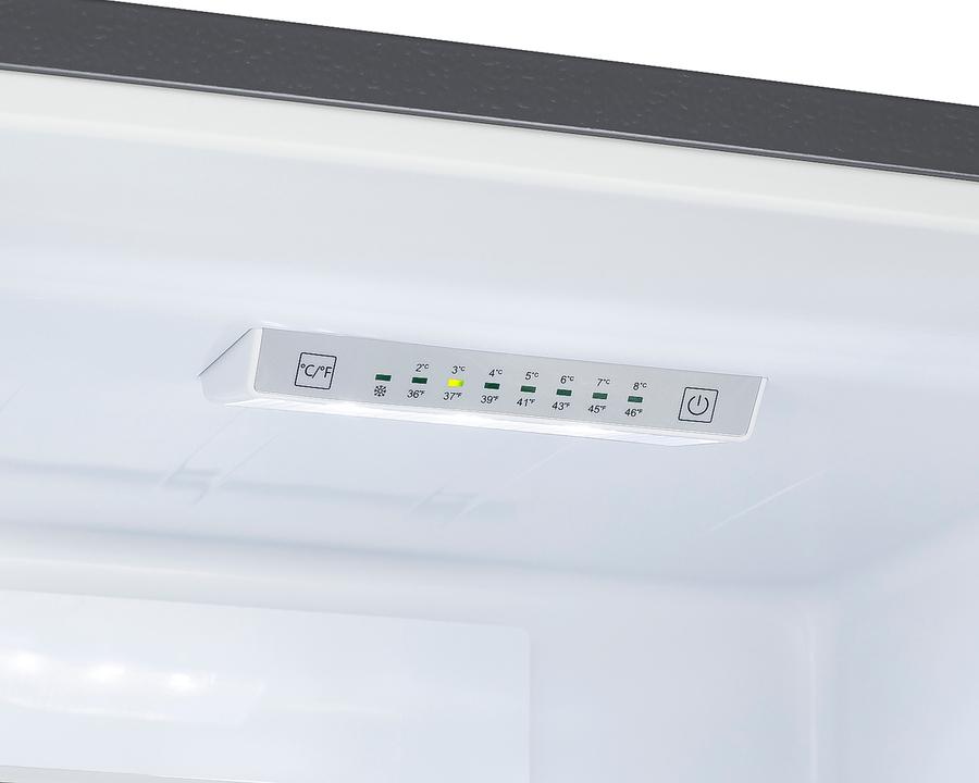 SUMMIT FFBF235PLLHD Summit 24"" Wide Bottom Freezer Refrigerator