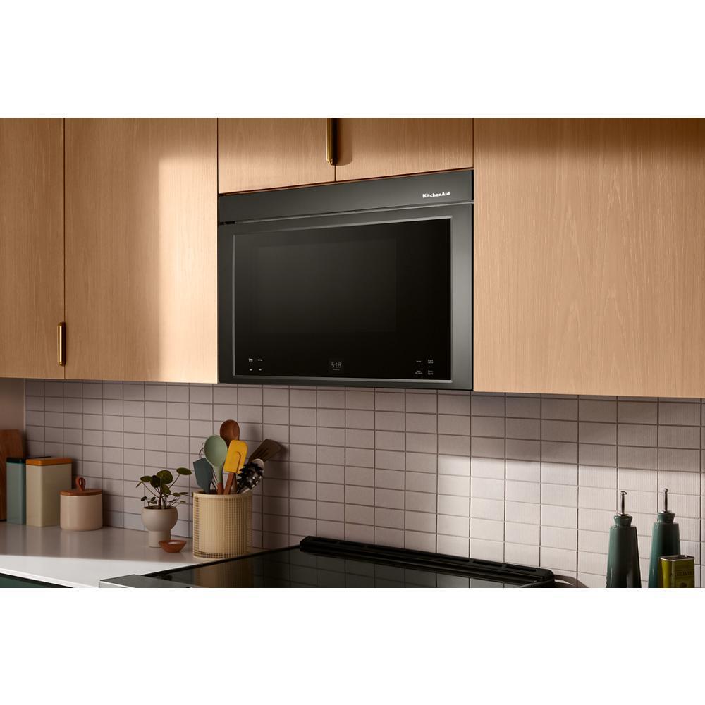KITCHENAID KMMF530PBS Kitchenaid Multifunction Over-the-range Microwave Oven With FLUS...