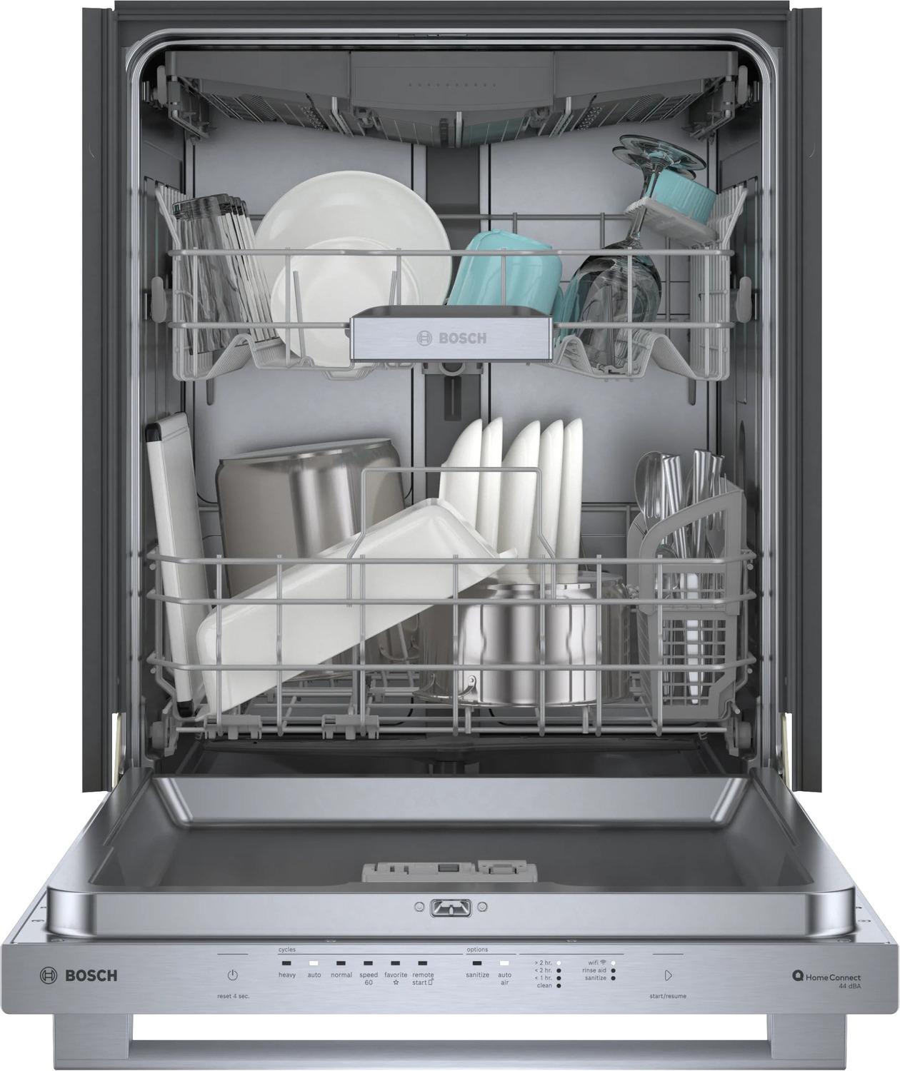 BOSCH SHX65CM5N Bosch 500 Series Dishwasher 24"" Stainless Steel