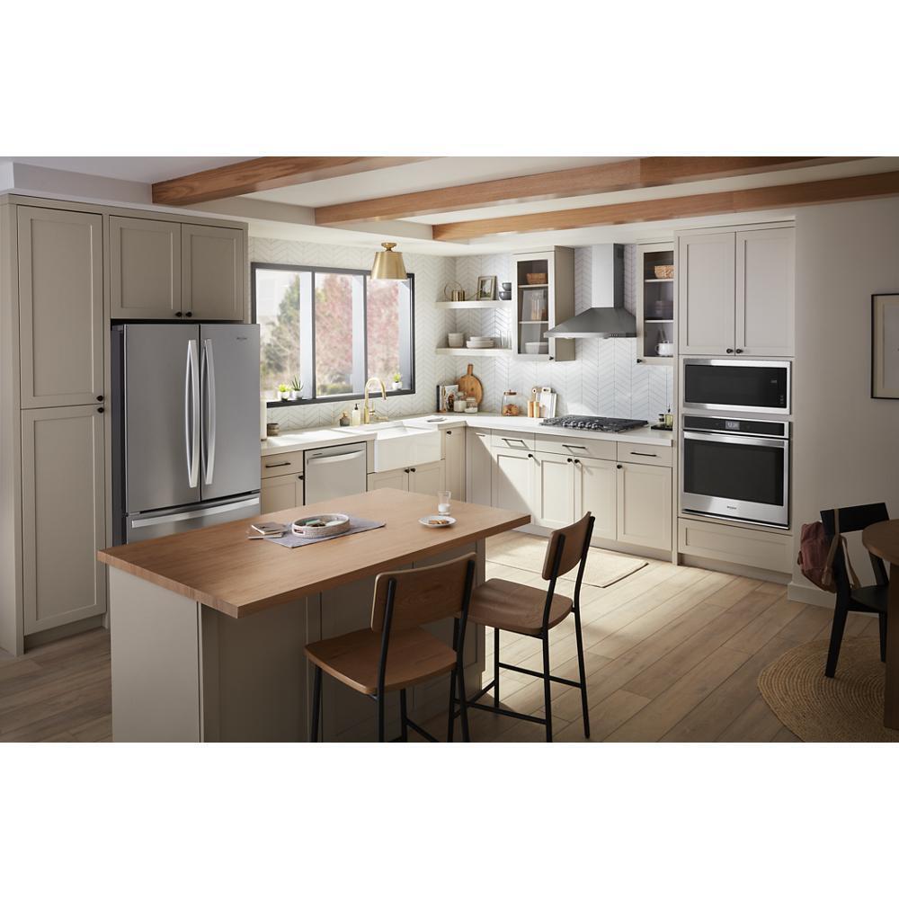 WHIRLPOOL WMT50011KS 1.1 Cu. Ft. Built-in Microwave With Slim Trim Kit - 14"" Height