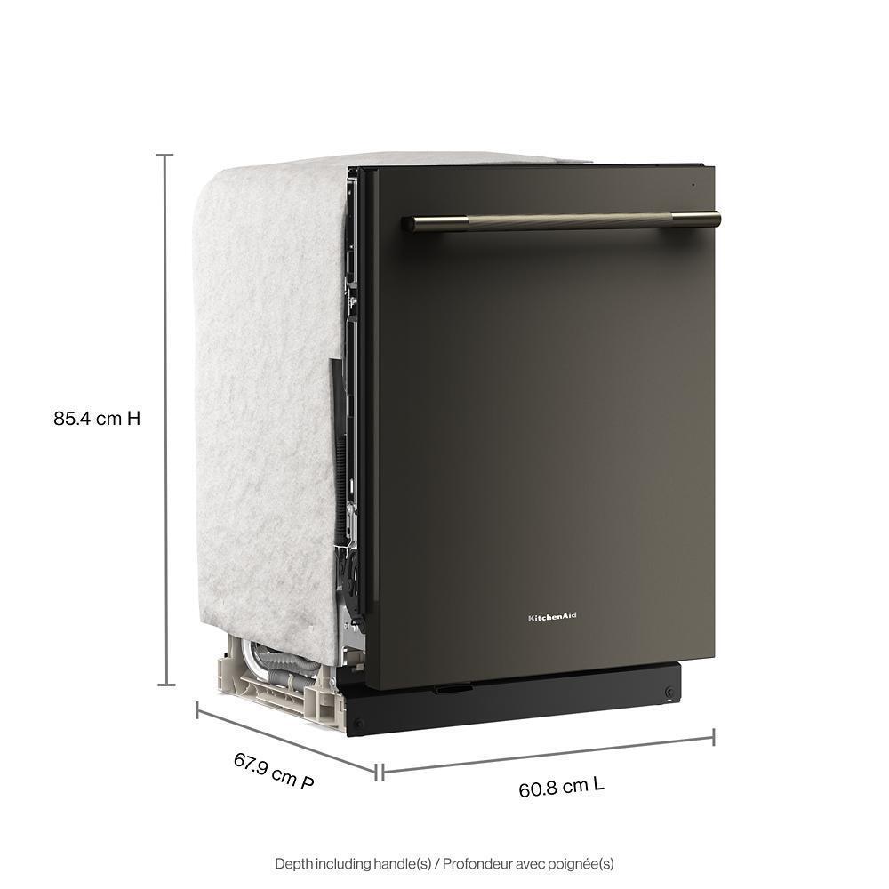 KITCHENAID KDTS724SBE 360 Max Jets Third Rack Dishwasher With Advanced PRODRY...
