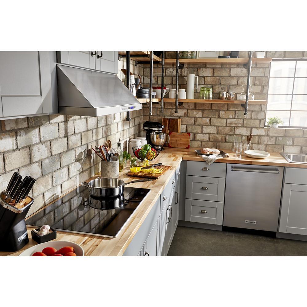 KITCHENAID KCES950KSS 30"" Electric Cooktop With 5 Elements and Touch-activated Controls