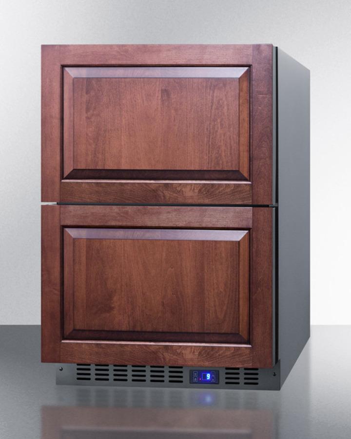 SUMMIT CL2F249 Built-in Undercounter Two-drawer All-freezer With Frost-free OPERAT...