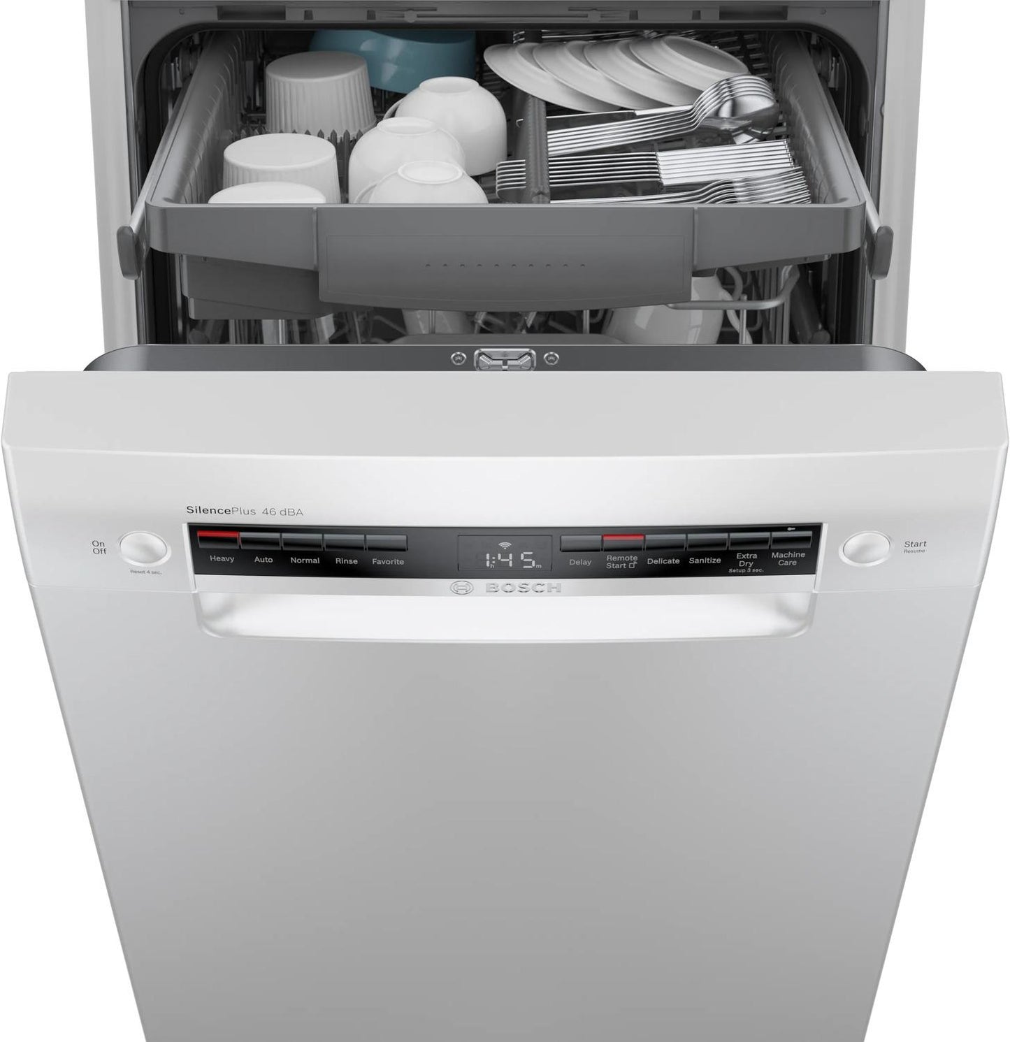 BOSCH SPE53C52UC Bosch 300 Series Dishwasher 17 3/4"" White Spe53c52uc