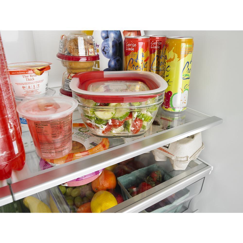 WHIRLPOOL WRX986SIHZ Whirlpool 36-inch Wide 4-door Refrigerator With Exterior Drawer ...
